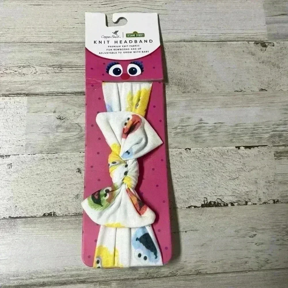 Copper Pearl Sesame Street Baby Headband